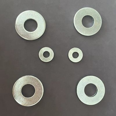 DIN 6340 Washer/Flat Steel Washer، M6-M30, Finish: صاف