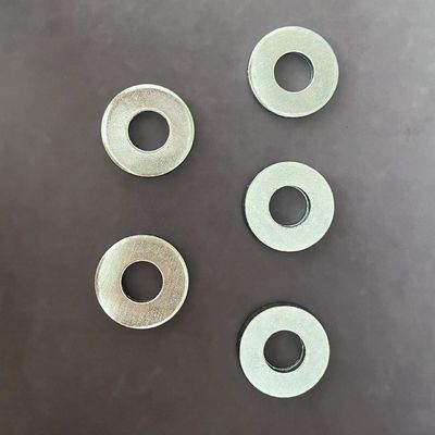 DIN 6340 ماشین لباسشویی / ماشین لباسشویی فولادی مسطح، M6-M30, زینک پوشانده شده