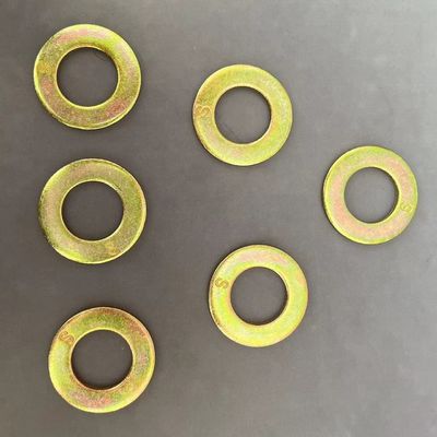 شستشوگر SAE/شستشوگر فولاد صاف، 1/4&quot; - 3&quot; زینک پوشانده/HDG