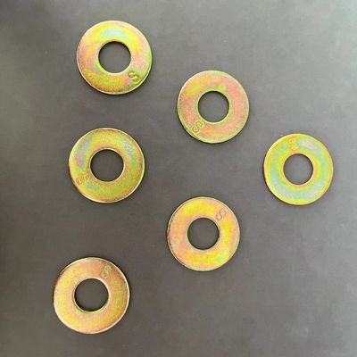 USS Washer/Plain Washer، 1/4" - 3" زینک پوشانده/HDG