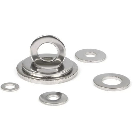 DIN125A ماشین لباسشویی / ماشین لباسشویی فولاد سخت شده M3-M100 آکسید ساده / سیاه
