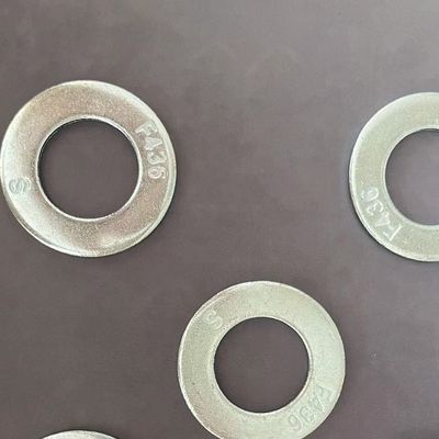 F436 ماشین لباسشویی ساده زینک پوشیده 1/4&quot; - 4&quot; برای ماشین آلات صنعتی