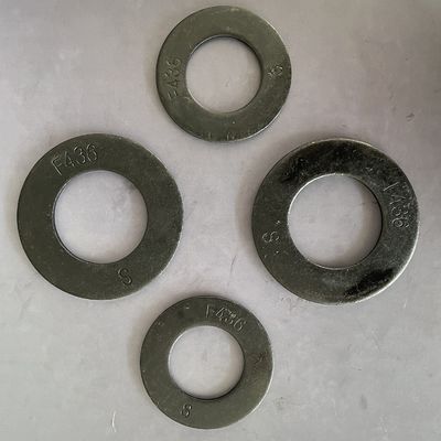 F436 ماشین لباسشویی فولاد صاف، 1/4 &quot; - 4 &quot;، اکسید سیاه برای صنعت نفت و گاز
